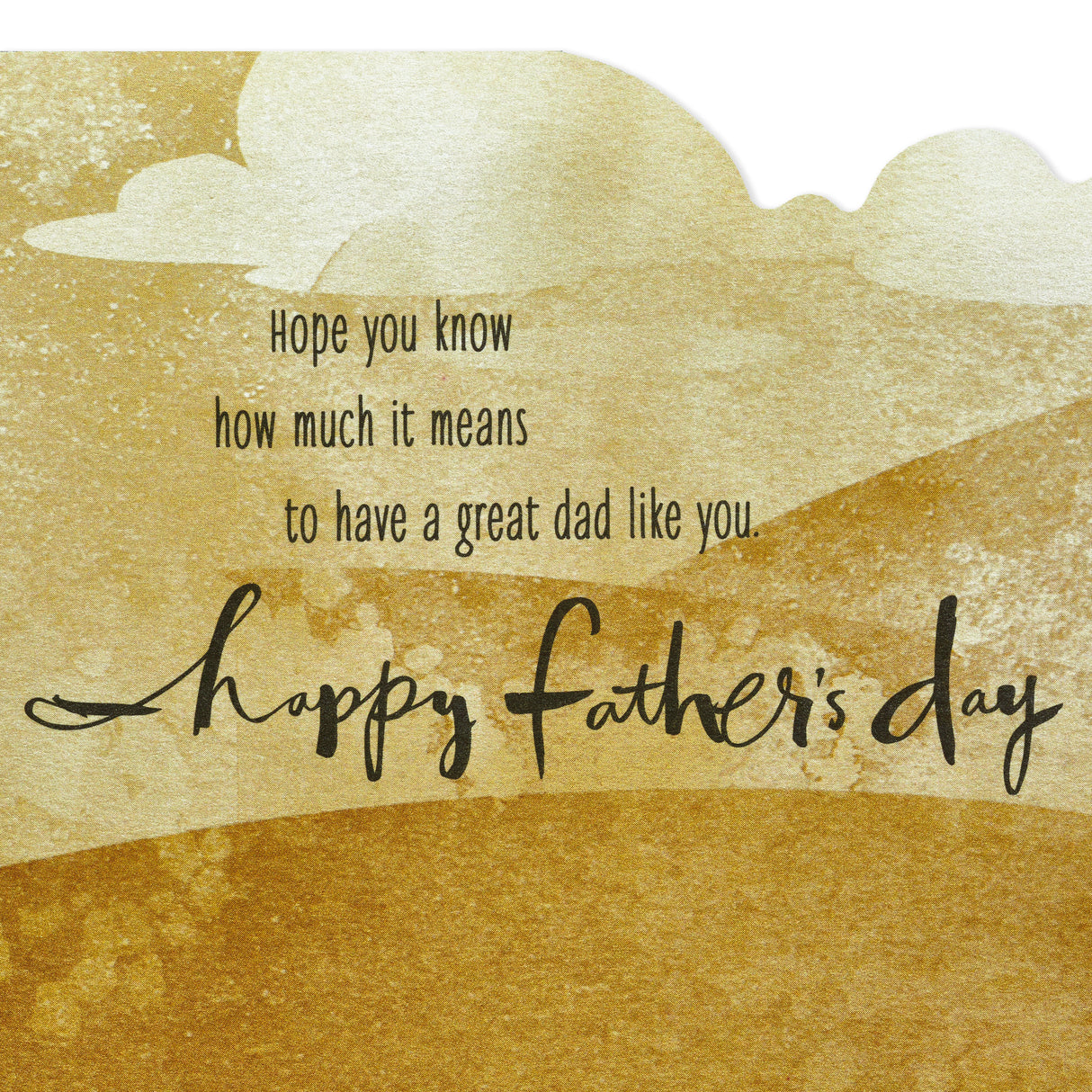 Father's Day Card (Through Thick and Thin)