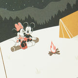 Fathers Day Card for Husband (Mickey Mouse and Minnie Mouse Camping)