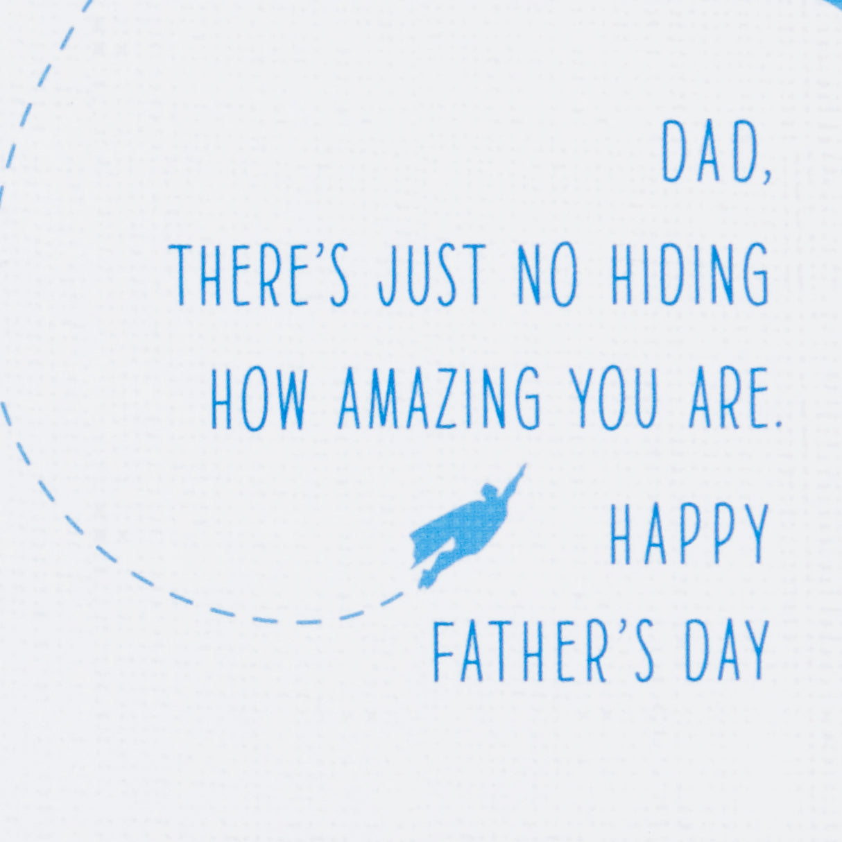 Signature Father's Day Card for Dad (Superman)