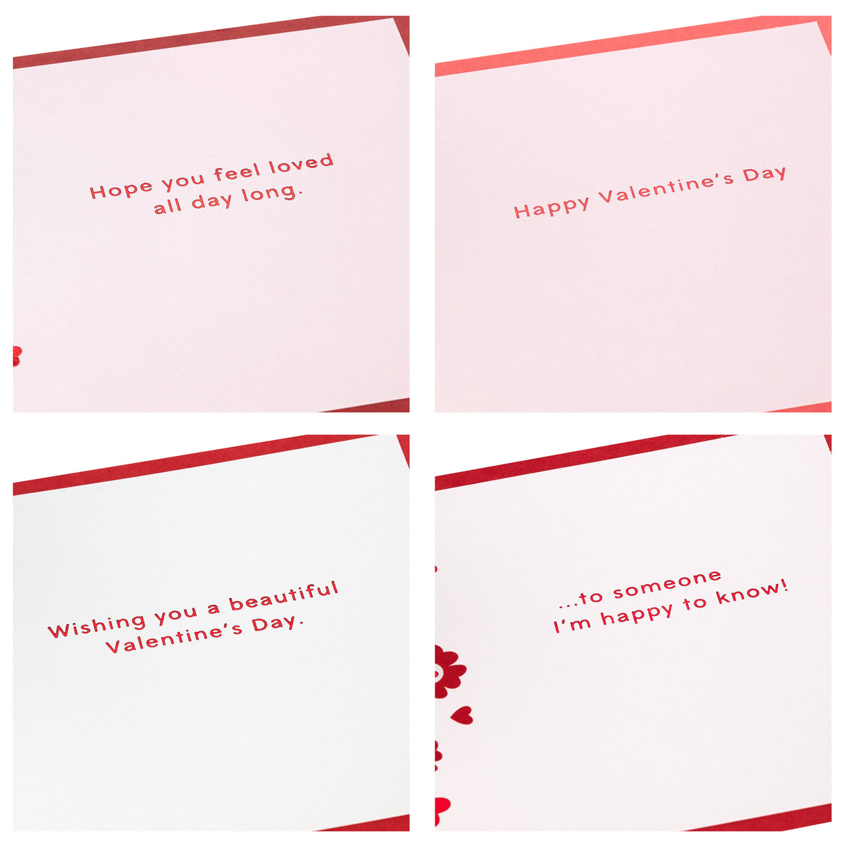 Signature Paper Wonder Pop Up Valentines Day Cards Assortment (4 Cards with Envelopes)