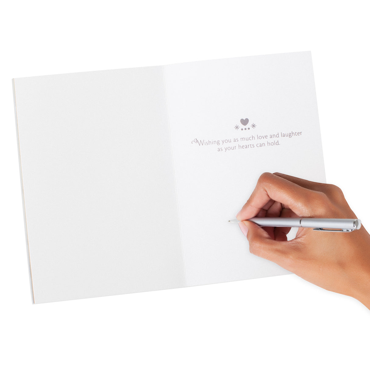 Signature Wedding Card (Live Laugh Love)