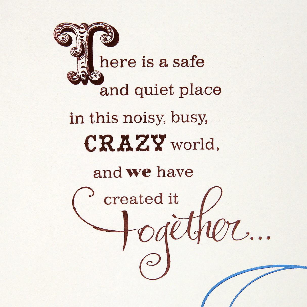 Romantic Father's Day Card for Husband (The Life We've Built)