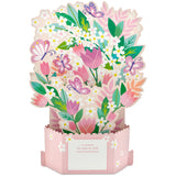 Paper Wonder Mothers Day Pop Up Card with Sound and Motion (Butterfly Garden)