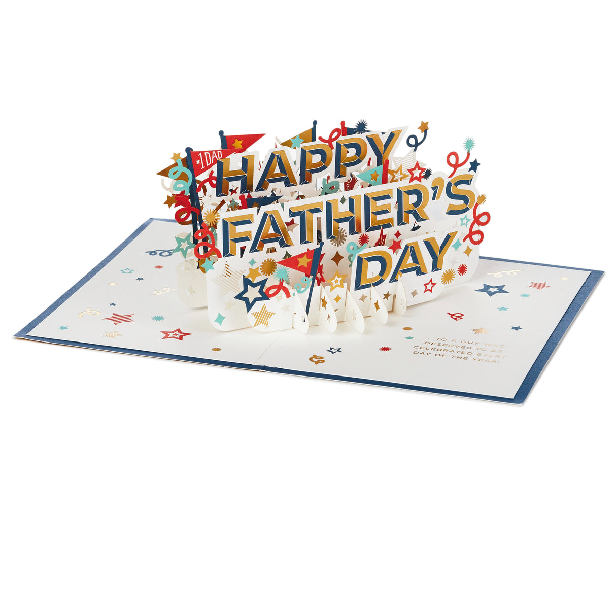 Signature Paper Wonder Pop Up Father's Day Card (Celebrating You)