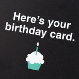 Shoebox Funny Birthday Card (Cupcake)