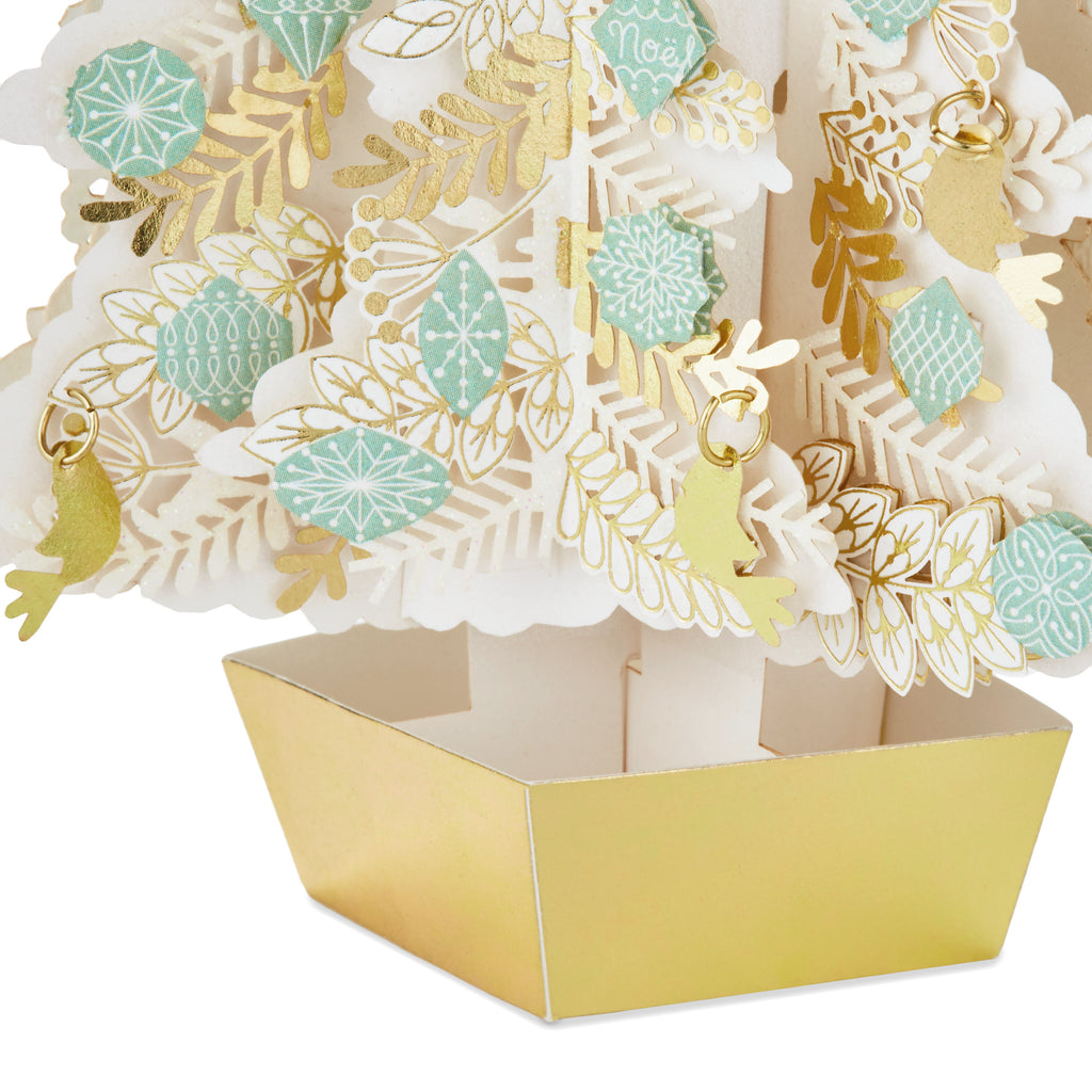 Signature Pop Up Christmas Card (3D Christmas Tree Ornament)