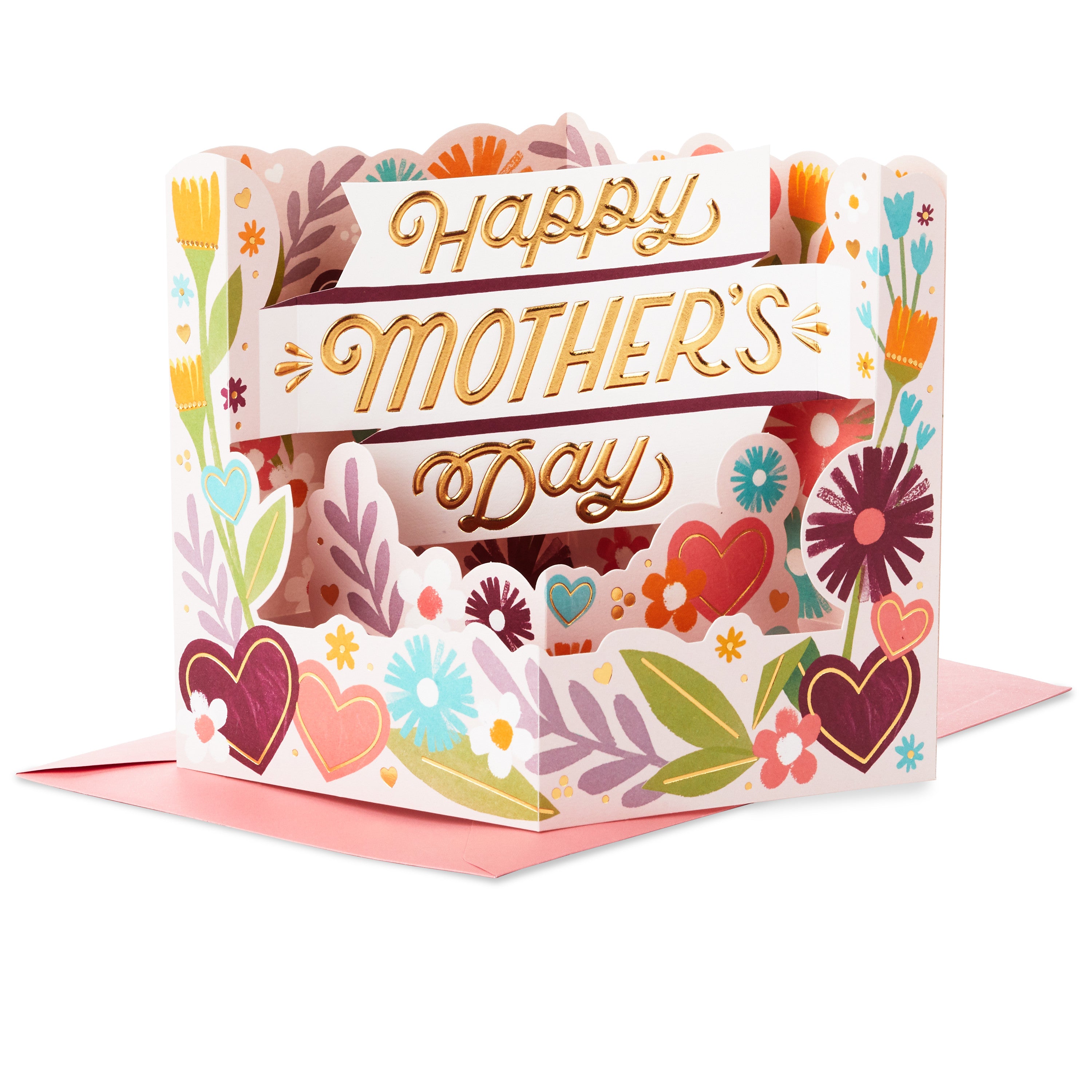 Paper Wonder Pop Up Mothers Day Card (Amazing Woman, Amazing Mom)