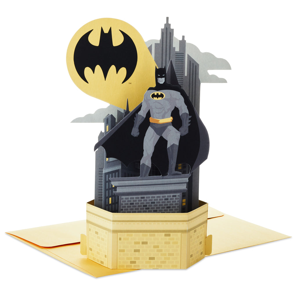 Paper Wonder Pop Up Batman Birthday Card (Heroic Day)