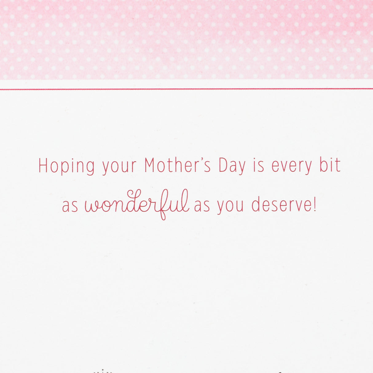 Paper Wonder Pop Up Mothers Day Card (Marjolein Bastin, Beautiful Day)