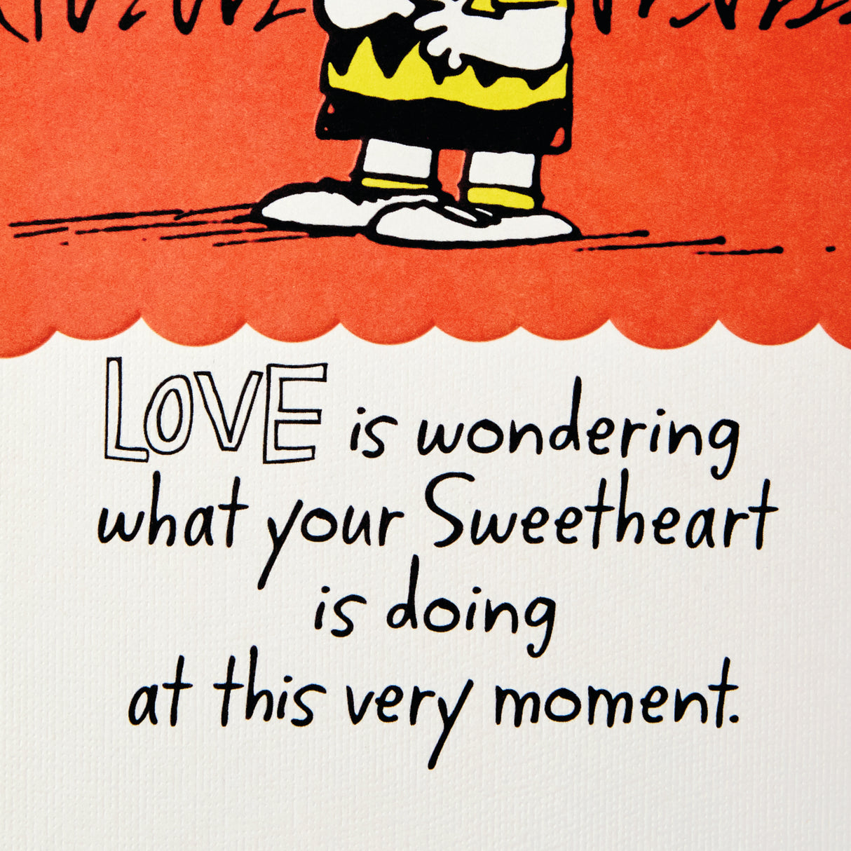 Anniversary Card (Peanuts Vignette)