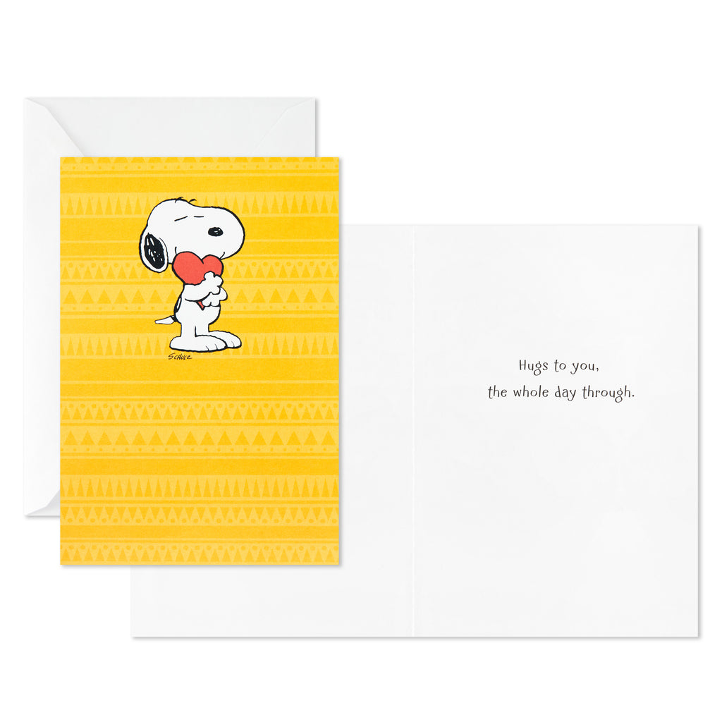 Peanuts Birthday Cards Assortment, Snoopy Designs (12 Cards with Envelopes)