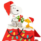 Signature Paper Wonder Pop Up Christmas Card (Peanuts, Snoopy's Dog House)