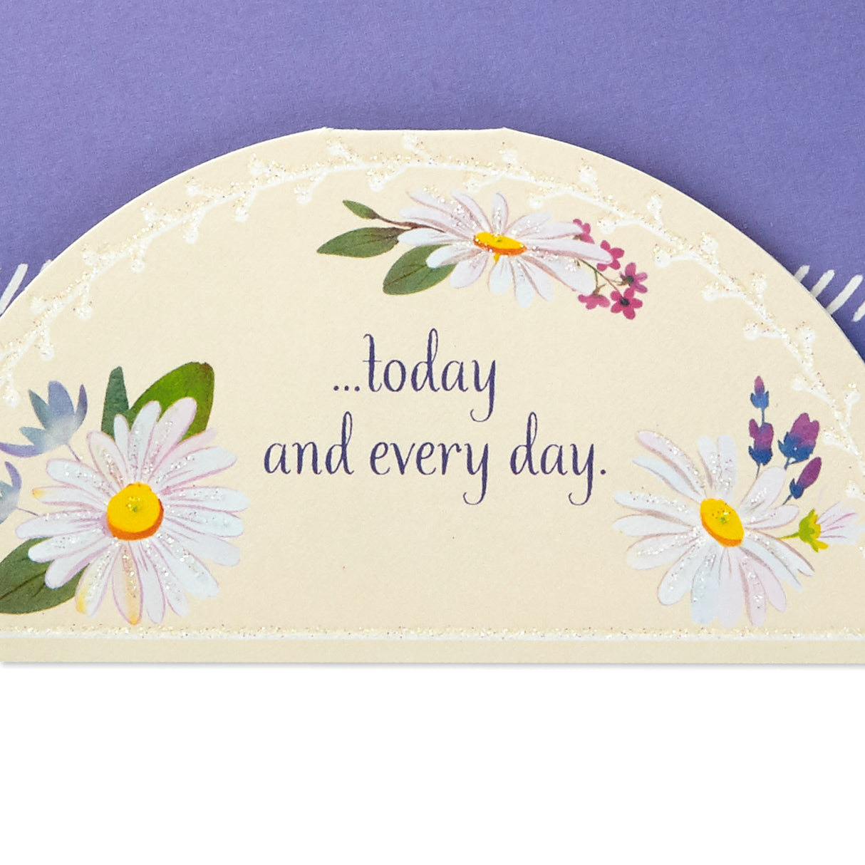 Paper Wonder Thinking of You, Birthday, Encouragement Pop Up Card (Displayable Daisy Bouquet)