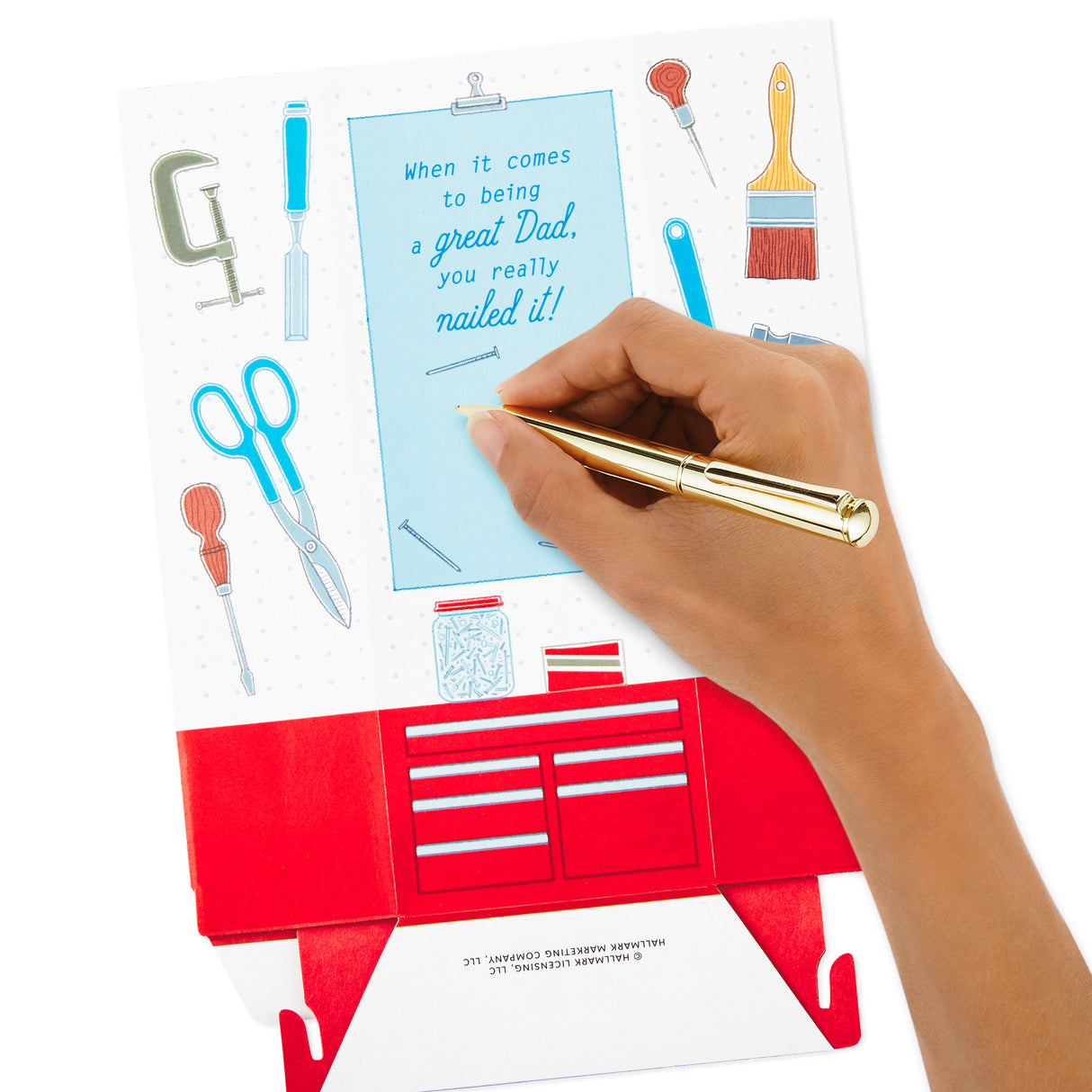 Paper Wonder Pop Up Father's Day Card (You Really Nailed It)