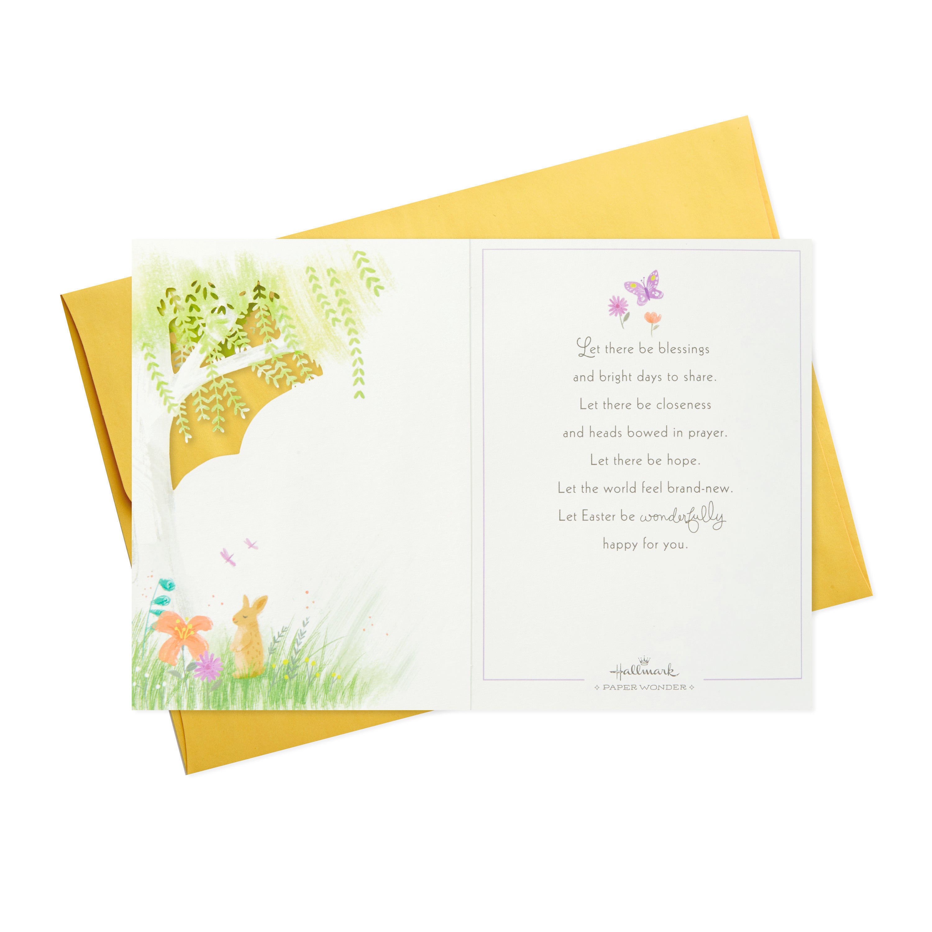 Paper Wonder Displayable Pop Up Easter Card (Blessings to You Church)