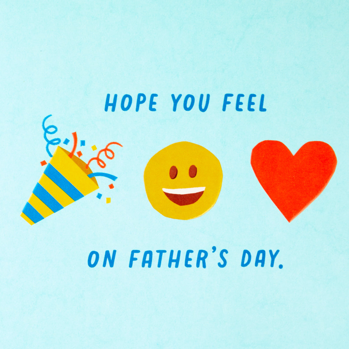 Fathers Day Card (Removable Emoji Magnets)