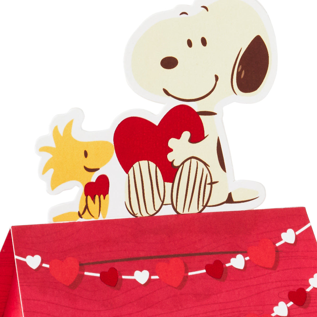 Paper Wonder Peanuts Pop Up Valentines Day Card (Snoopy and Woodstock)