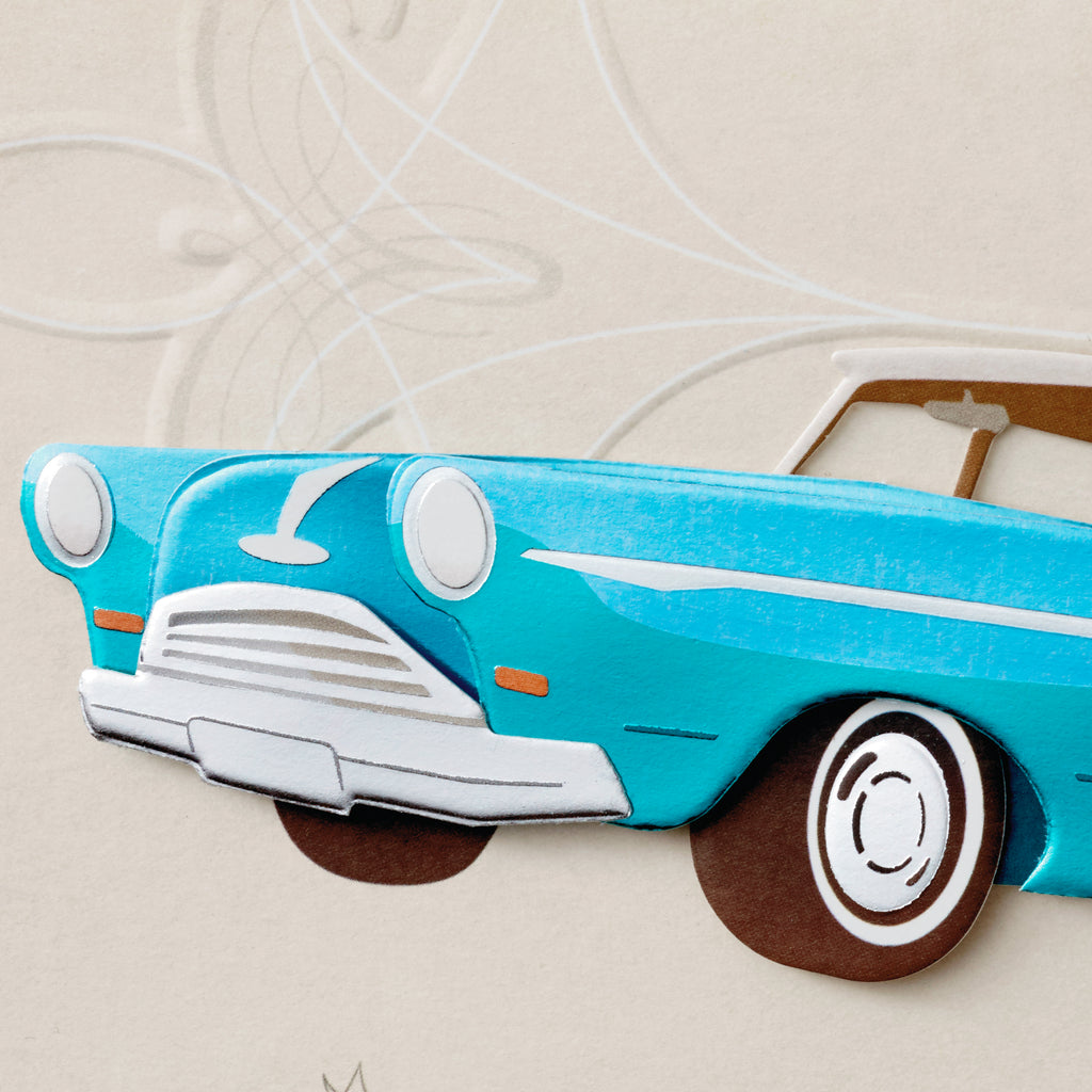 Signature Father's Day Card (Vintage Classic Car, Don't Make 'Em Like You Anymore)