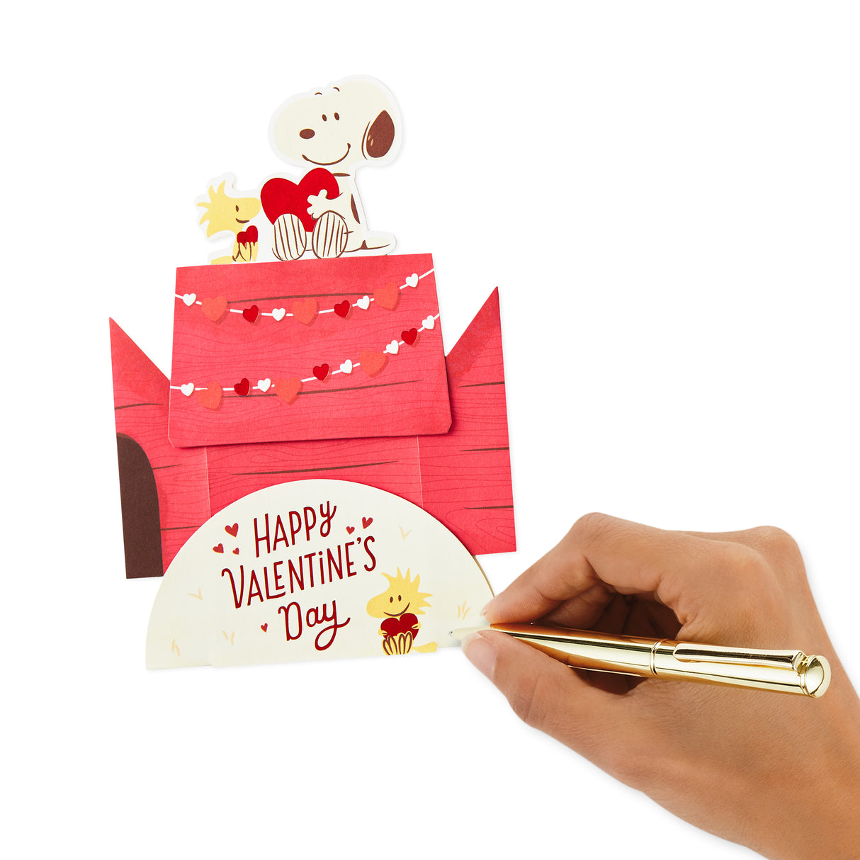 Paper Wonder Peanuts Pop Up Valentines Day Card (Snoopy and Woodstock)