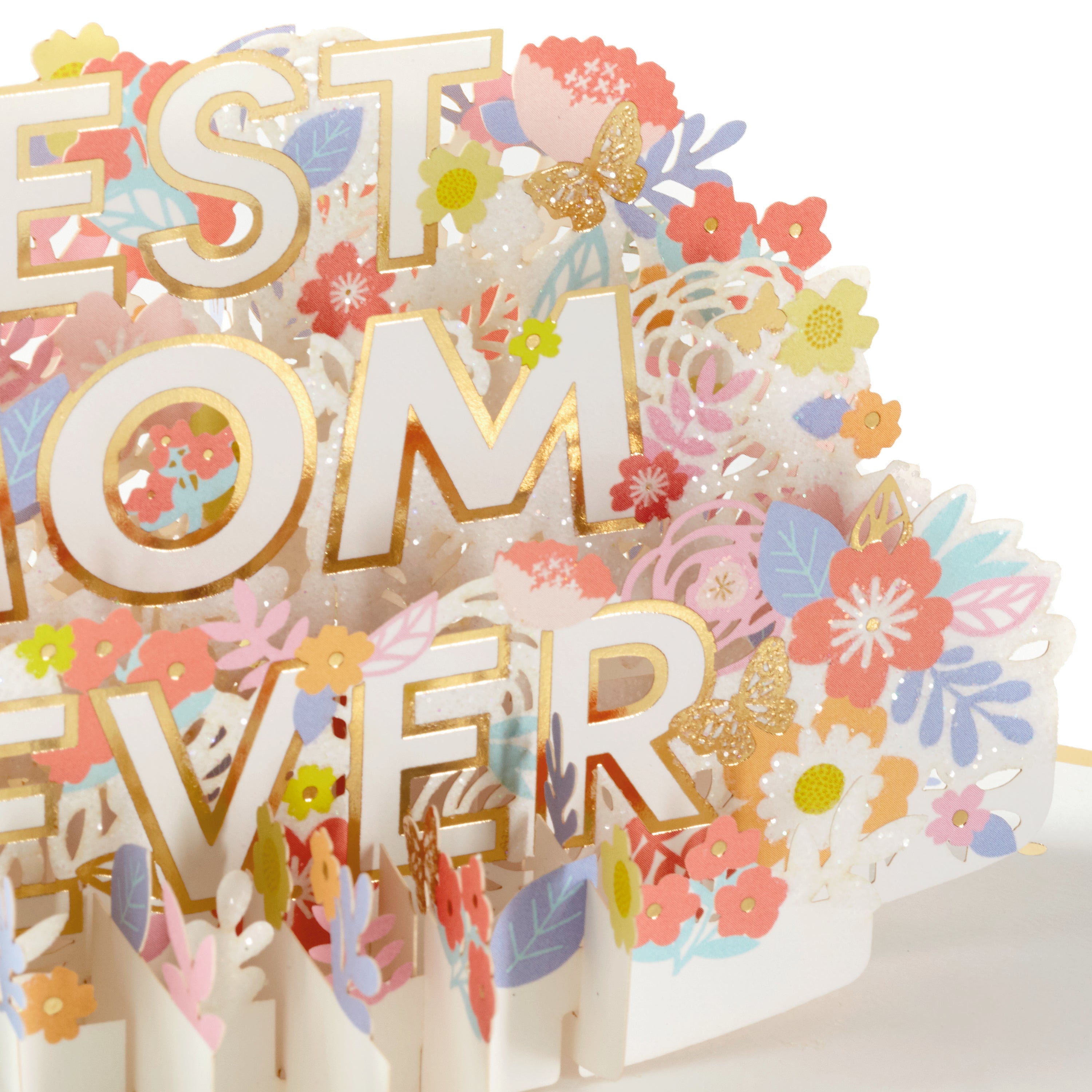 Signature Paper Wonder Pop Up Mothers Day Card (Best Mom Ever)