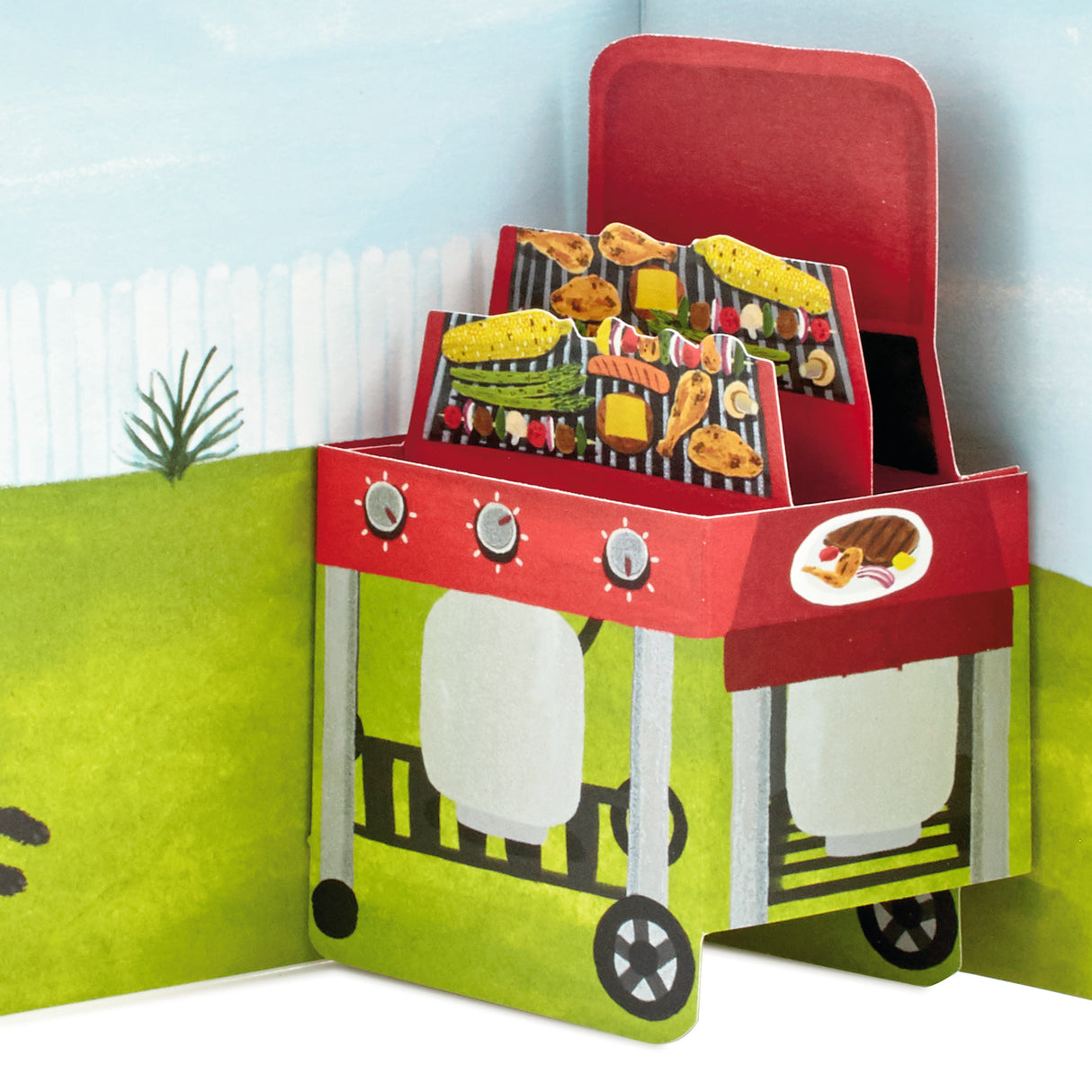 Paper Wonder Pop Up Fathers Day Card (Barbecue)