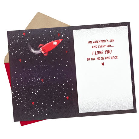 Valentines Day Card for Significant Other (Favorite Place in the Universe, Astronauts)