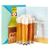 Paper Wonder Pop Up Fathers Day Card (Beer)