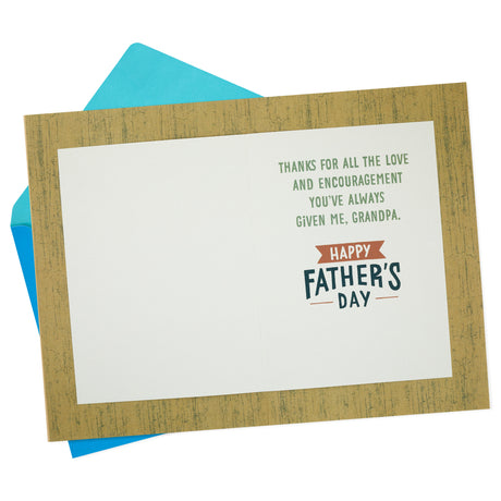 Hallmark Fathers Day Card for Grandpa (Grandpas Teach You)