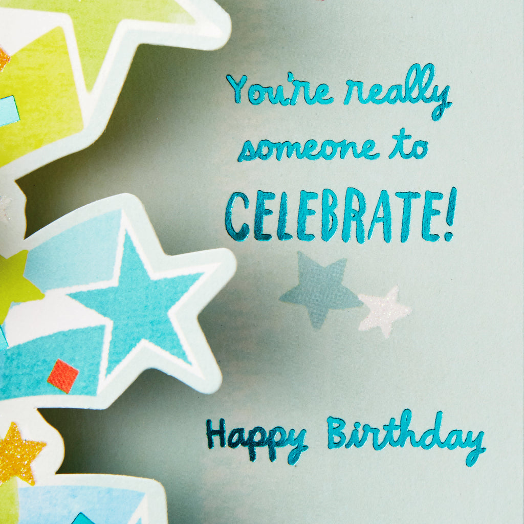 Paper Wonder Pop Up Birthday Card (Someone to Celebrate)