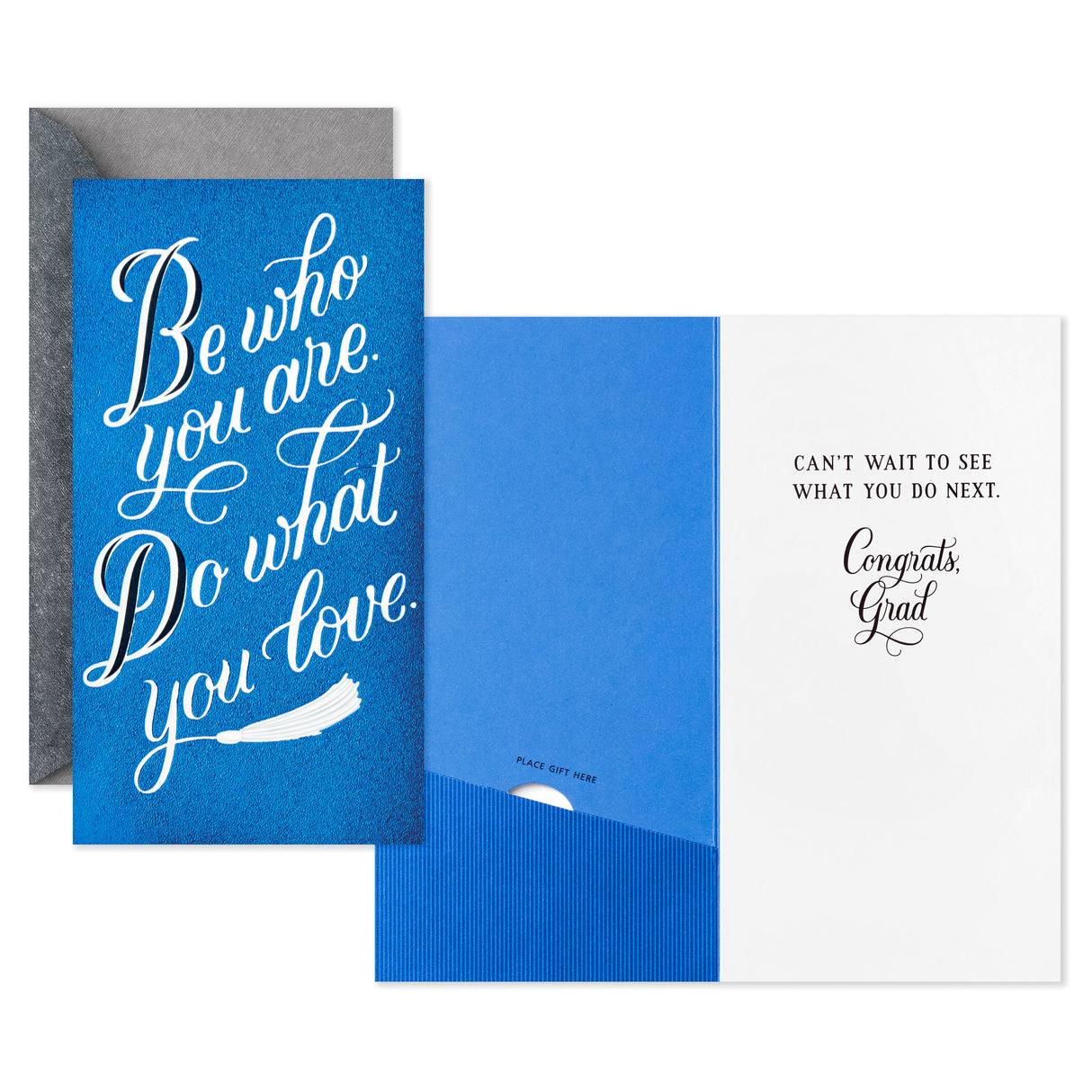 Graduation Money Holder or Gift Card Holder Cards Assortment, Dream Big (4 Cards with Envelopes)