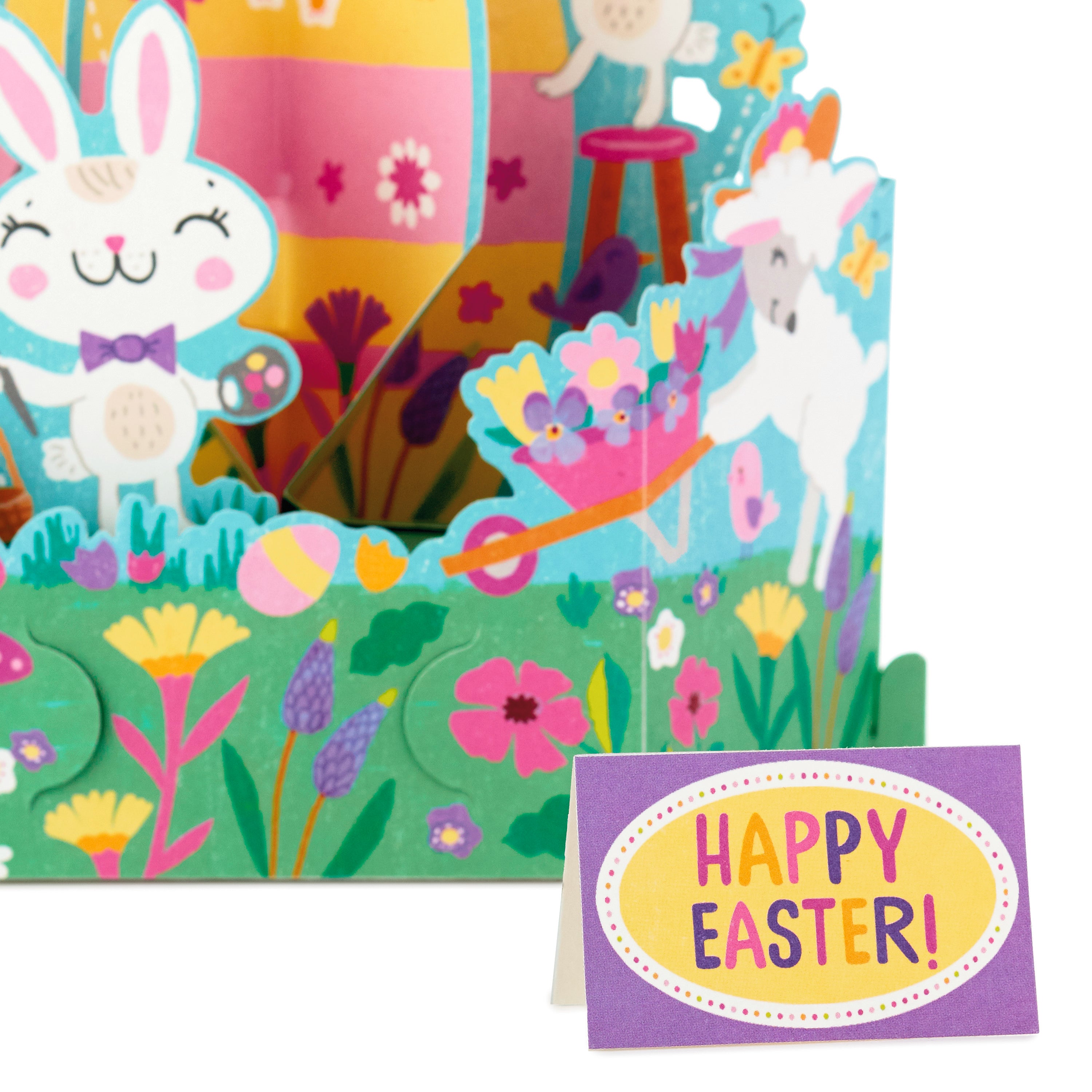 Paper Wonder Pop Up Easter Card (Displayable Woodland Creatures)