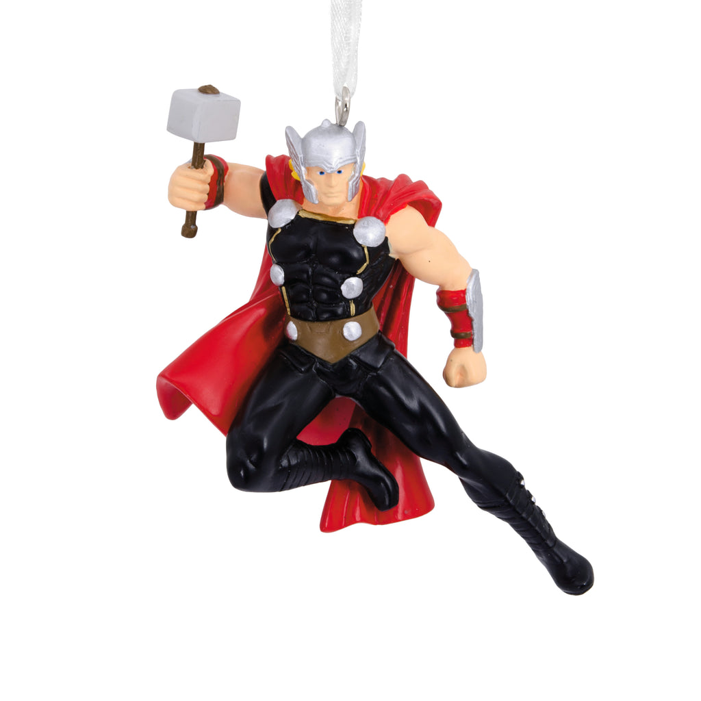 Marvel Thor With Mjolnir Christmas Ornament