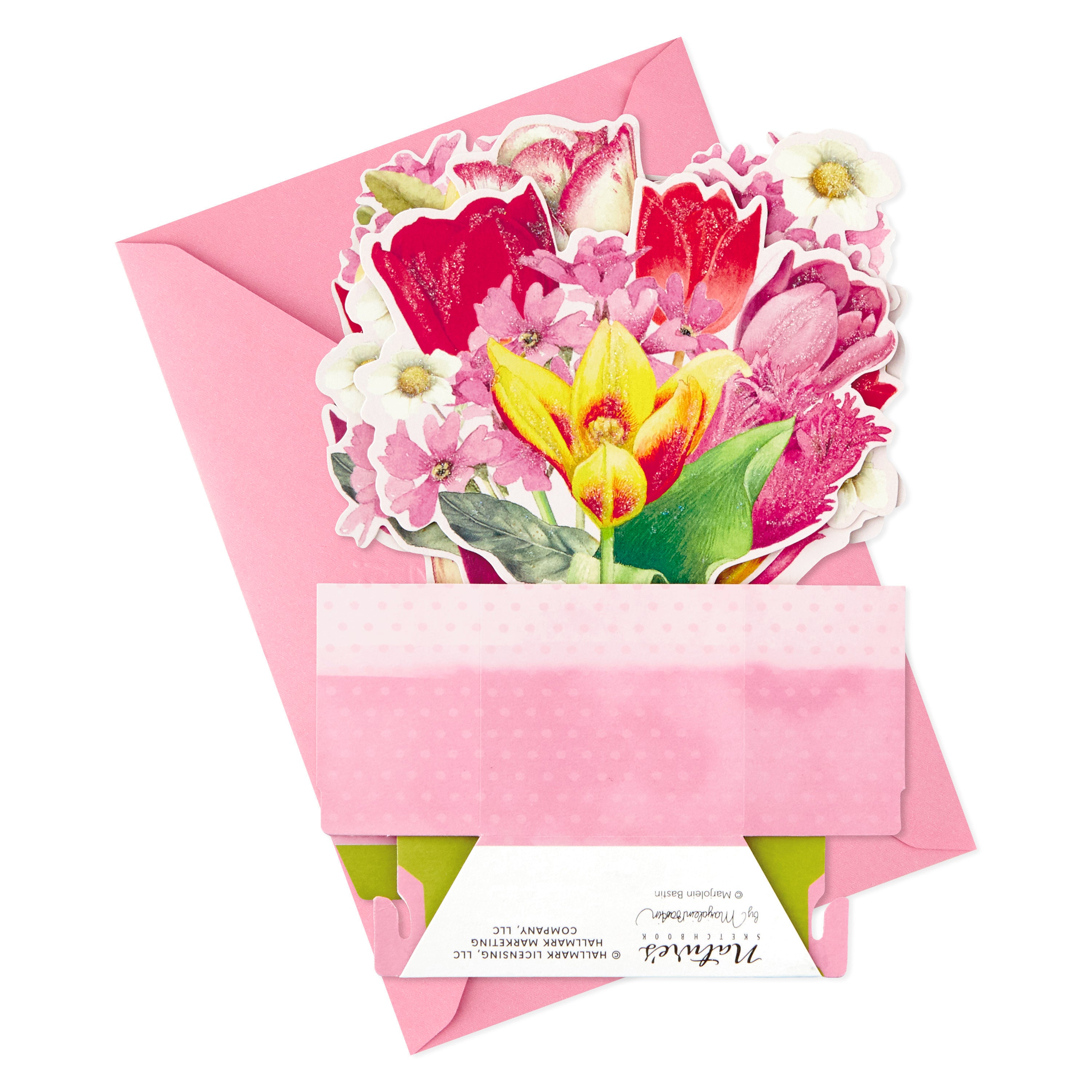 Paper Wonder Pop Up Mothers Day Card (Marjolein Bastin Bouquet)