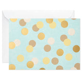 Blank Note Cards (Flowers and Dots, 50 Blank Cards or Thank You Cards with Envelopes)