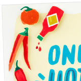 Fathers Day Card for Husband or Boyfriend (One Hot Dad)