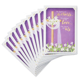 Dayspring Pack of Religious Easter Cards, Blessings at Easter (10 Cards with Envelopes)