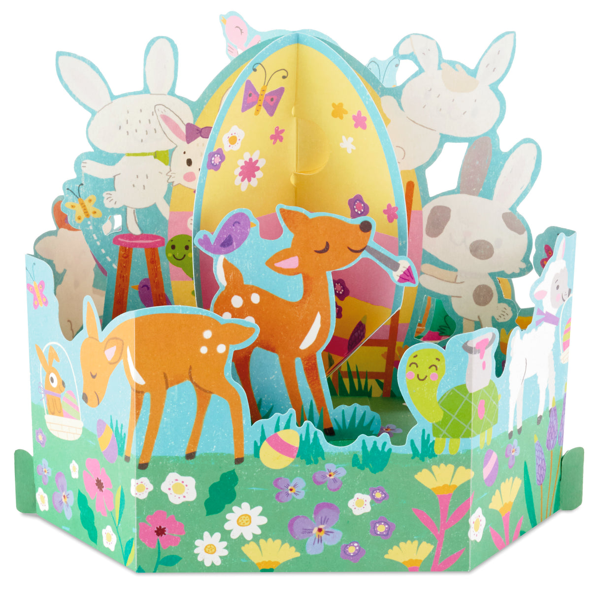 Paper Wonder Pop Up Easter Card (Displayable Woodland Creatures)