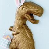 Signature Easter Card for Kids (Easter Bunny T Rex Dinosaur)