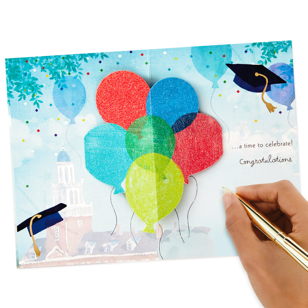 Paper Wonder Pop Up Graduation Card (A Time to Celebrate)