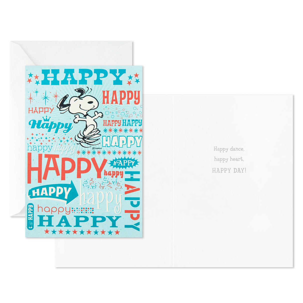 Peanuts Birthday Cards Assortment, Snoopy Designs (12 Cards with Envelopes)