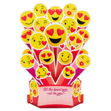 Paper Wonder Pop Up Musical Valentines Day Card (Emojis, Plays You Make My Dreams)