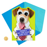 Cute Father's Day Card (Dog with Googly Eyes)