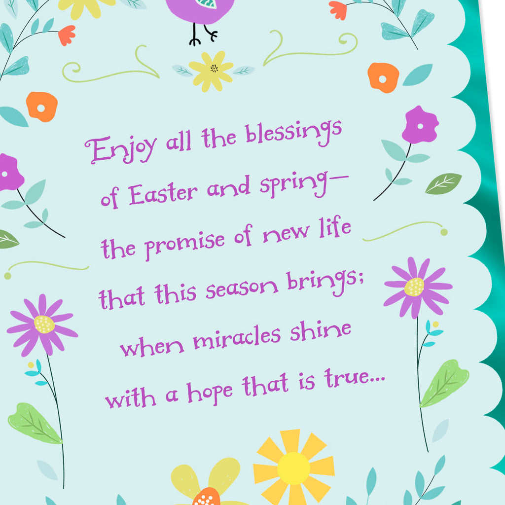 Dayspring Pack of Religious Easter Cards, Blessings (10 Cards with Envelopes)
