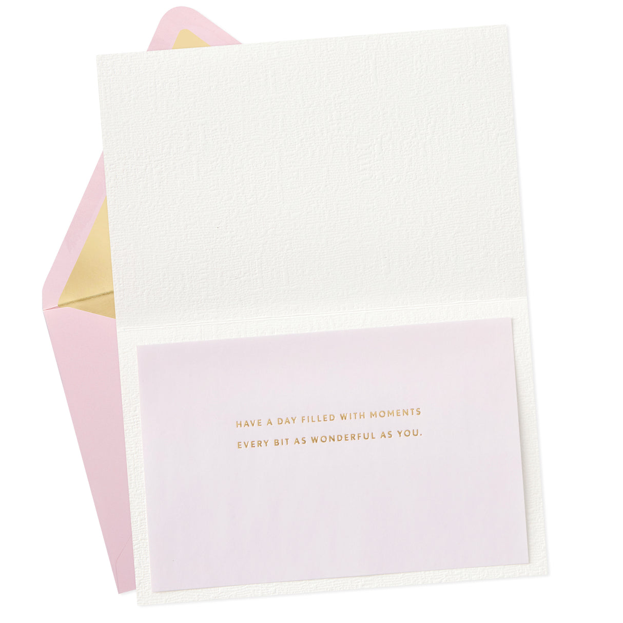 Signature Mother's Day Card (Cut Paper Flowers Have a Wonderful Day)