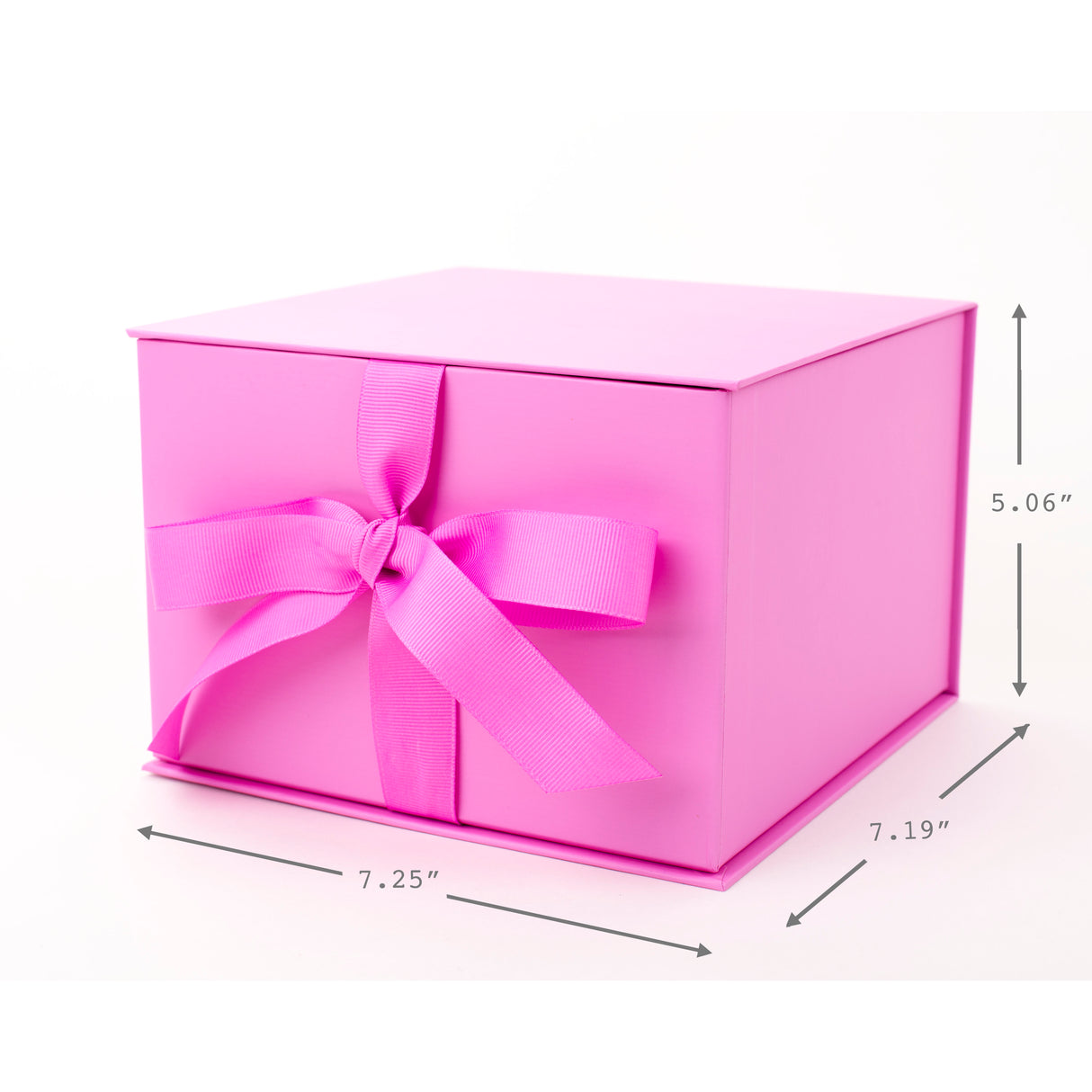 Hallmark 7" Large Gift Box (Light Pink) for Birthdays, Bridal Showers, Weddings, Baby Showers and More