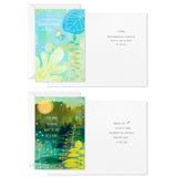 Assorted Thinking of You, Get Well, Sympathy Cards (12 Cards with Envelopes) Nature Prints 