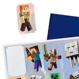 Minecraft Birthday Card for Kids with Stickers (Party Mode)