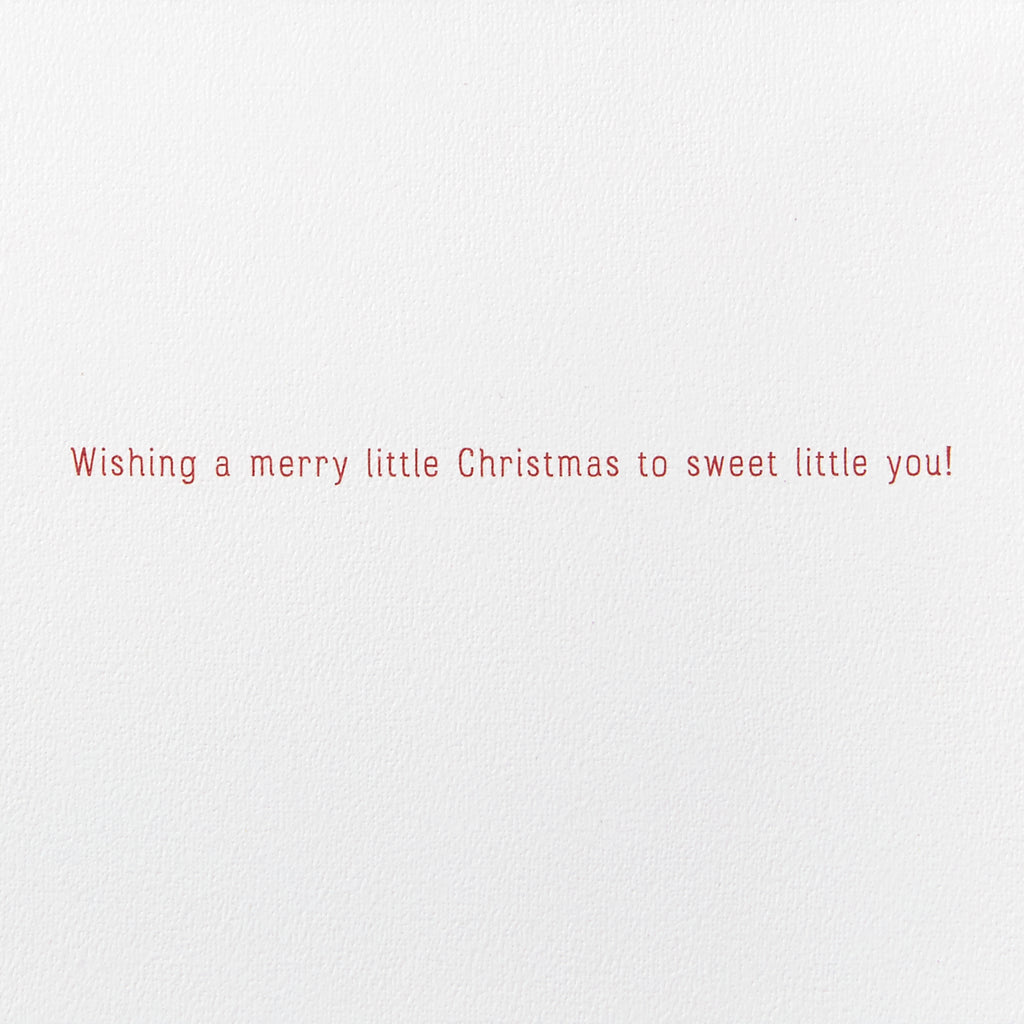 Signature Christmas Card for Kid (Removable Finger Puppets)