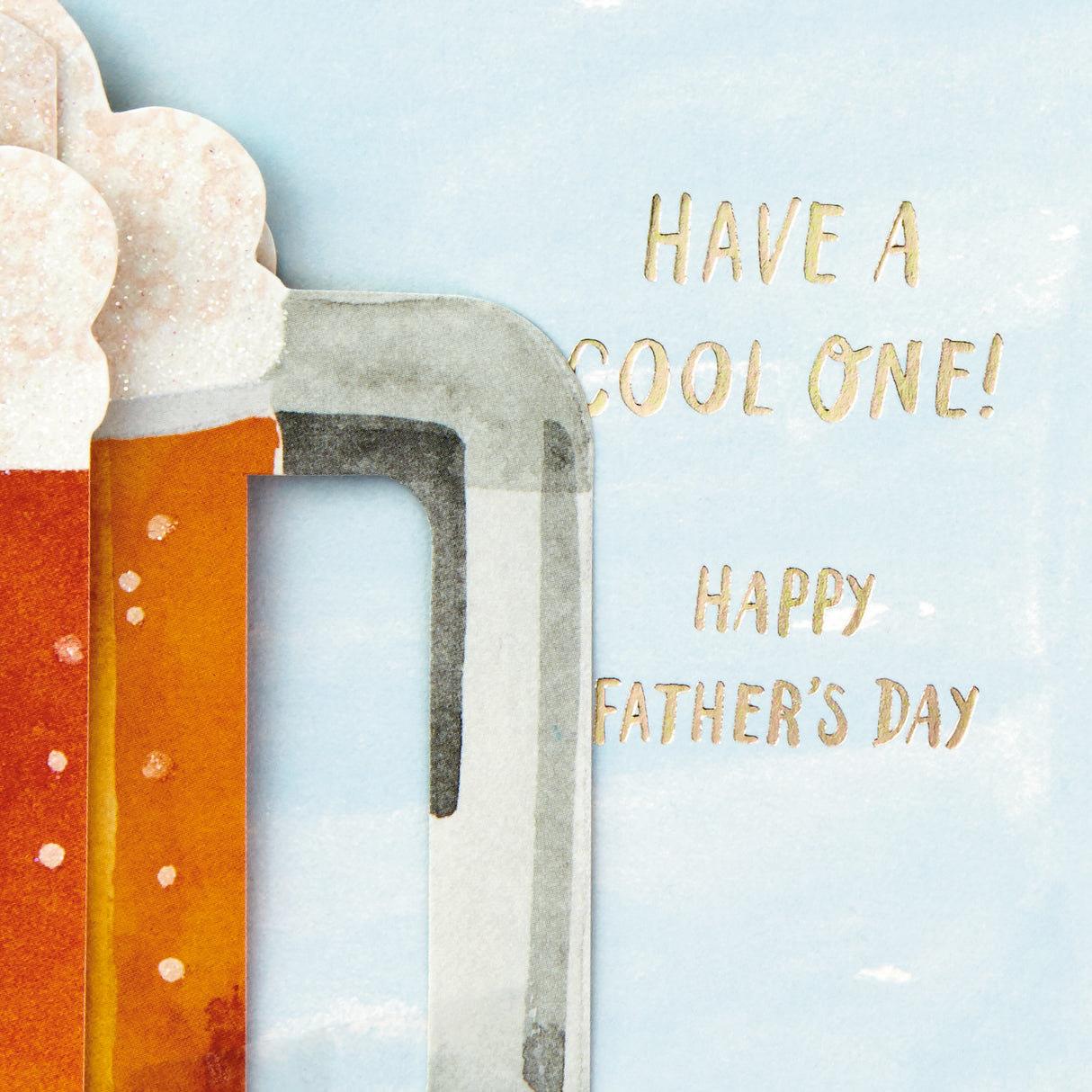 Paper Wonder Pop Up Fathers Day Card (Beer)
