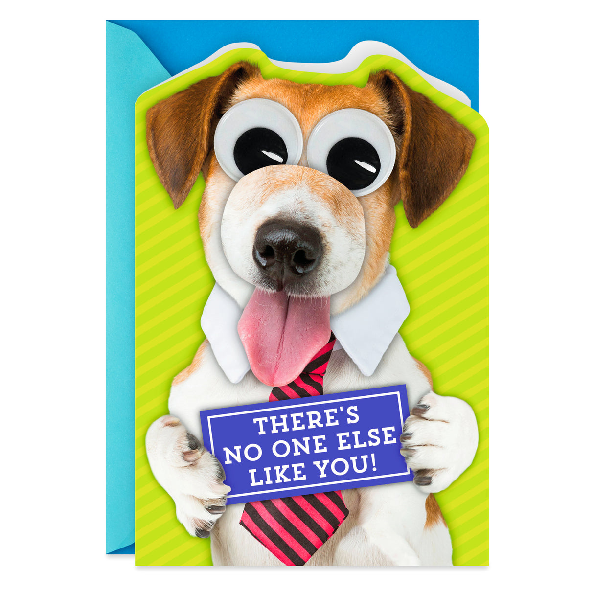 Cute Father's Day Card (Dog with Googly Eyes)